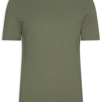 Camiseta masculina manga curta verde