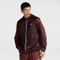 Jaqueta Masculina ASICS com Capuz Ultraleve Packable Repelente à Água