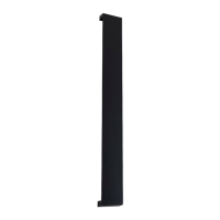 Arandela Led Aluminio 40W 3000K Ip65 Shield - PRETO