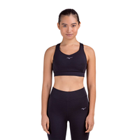 Top de Corrida Mizuno Compress Feminino G Preto