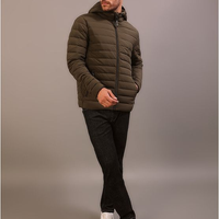 Jaqueta Masculina Calvin Klein Jeans Matelassê Com Capuz - Oliva Jaqueta Masculina Calvin Klein Jeans Matelassê Com Capuz Oliva Gg