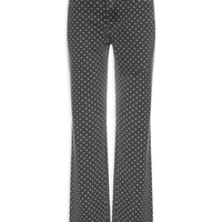 Calça Jeans Feminina Poa - Preto
