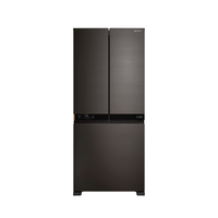 Geladeira Inteligente B= Smart 3 Portas French Door Frost Free 630L Cor Black Inox Brastemp - Bro88ae Bivolt