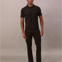 Polo Manga Curta Calvin Klein Jeans Regular Favos Listra - Preto Polo Manga Curta Calvin Klein Jeans Regular Favos Listra Preto m