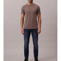 Camiseta Manga Curta Calvin Klein Nano Logo - Charuto Camiseta Manga Curta Calvin Klein Nano Logo Charuto Pp