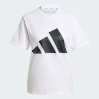 Camiseta Essentials de Algodão com Logotipo Grande Mulher adidas