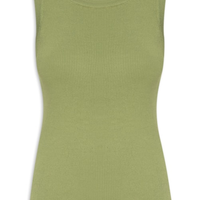 Regata Feminina Em Tricot - Preto