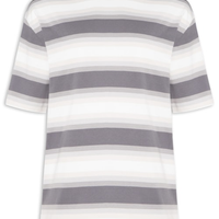 Camiseta Masculina Manga Curta Nisote - Cinza