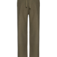 Calça Reta Masculina Basic Canelado - Marrom
