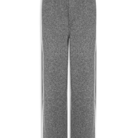 Calça Masculina Tricot Side Tape - Cinza