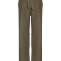Calça Reta Masculina Basic Canelado - Marrom