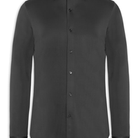 Camisa Masculina Social Slim Fit Tech Dots Respirável - Preto