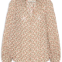 Blusa Feminina Manga Longa GGT Estampa Ticy Bege