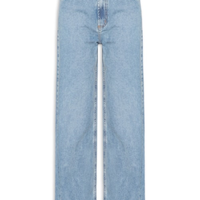 Calça Feminina Pantalona Jeans - Azul