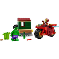 LEGO® Marvel - Homem de Ferro com Bicicleta e o Hulk