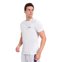 Camiseta Casual Masculina Mizuno Basic Logo P Branco