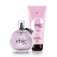 Combo Chic Retrô: Desodorante Colônia 95ml + Loção Hidratante Desodorante Corporal 200ml