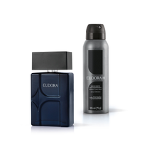 Combo Eudora H Desodorante Colônia 100ml + La Victorie Intense EDP 75ml