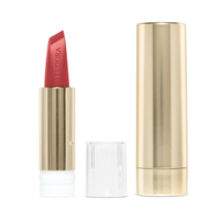 Combo Sofisticada e Destemida: Batom Alaranjado 3,4g + Case Dourado