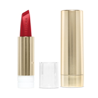 Combo Sofisticada e Envolvente: Batom Vermelho 3,4g + Case Dourado