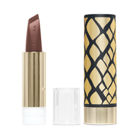 Combo Sofisticada e Determinada: Batom Marrom 3,4g + Case Dourado