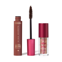 Combo Niina Secrets: Delineador Crystal 3g + Máscara de Cílios Super Brown 10g