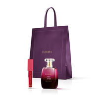 Combo Batom Líquido Niina Secrets Skinny Matte: Vermelho Hibisco 5ml + Pink Peônia 5ml