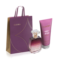 Combo Niina Secrets Bloom: Desodorante Colônia 100ml + Loção Corporal 200ml + Sacola