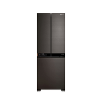 Geladeira Inteligente B= Smart Frost Free 3 Portas French Door 486 Litros Cor Black Inox Brastemp - Bro78ae Bivolt