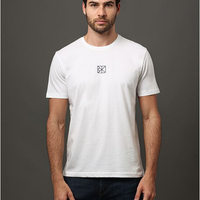 Camiseta Masculina Rubber Patch Calvin Klein - Branco Camiseta Masculina Rubber Patch Calvin Klein Branco Pp