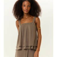 Blusa Alcinha Bordado