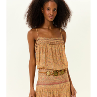 Blusa Alcinha Estampa Jardim c
