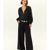 Calça Pantalona Botoes