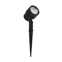 Espeto Led Abs Preto 6W 38 Ip65 Optical - LED BRANCO FRIO (6000K)