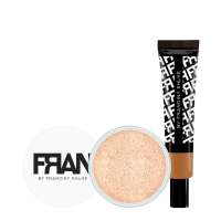 Kit Base Líquida Real Filter M-04 E Pó Solto Facial Plush Fran By Franciny Ehlke Velvet Skin