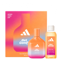 Kit Perfume Eau De Parfum E Gel De Banho Adidas Vibes Get Comfy 100ml E 100ml