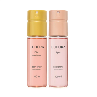 Combo Eudora Lyra Body Spray 100ml + Desodorante Colônia Lyra Happy 75ml