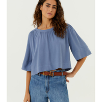 Blusa Manga Curta Sino