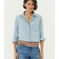 Camisa Jeans Bolso Used