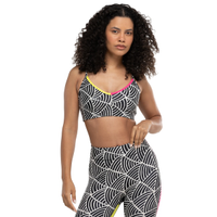 Top Fitness com Bojo Puma Baixa Sustentação Lemlem Low Impact BRA - Adulto