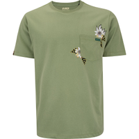 Camiseta Masculina HD Manga Curta Bolso Jungle 9548A
