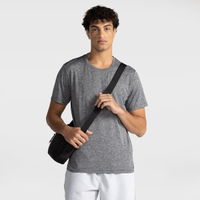 Camiseta Masculina Oxer Manga Curta Malha Mescla Basic
