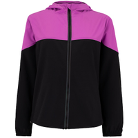 Jaqueta Feminina Oxer com Capuz Recortada Packable Refletivo