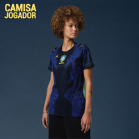 Camisa Brasil Nike Jordan II 2026/27 Jogador Feminina