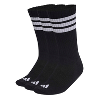Kit Meias adidas Sportswear Três Listras Essentials Crew com 3 Pares