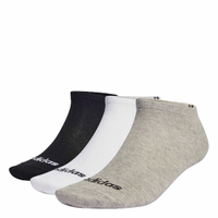 Kit Meias adidas Cano Baixo com 3 Pares - Adulto