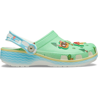 Chinelo Infantil Crocs Classic Clog Animal Crossing