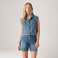 Colete Jeans Levi's® 90's Shrunken Lavagem Média - L USA | G BR