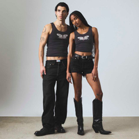 Regata Levi's® Pride Pretty Tough Tank Preta - XS USA | PP BR