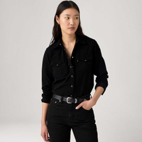 Camisa Jeans Levi's® Heritage Western Preta - XS USA | PP BR